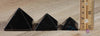 SHUNGITE Crystal Pyramid - EMF Protection, Sacred Geometry, Metaphysical, Healing Crystals and Stones, E0308-Throwin Stones
