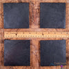 SHUNGITE Crystal Square Plate - EMF Protection, Crystal Tray, Metaphysical, E1838-Throwin Stones
