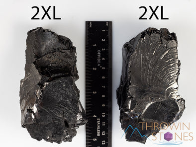 SHUNGITE Raw Crystal from Raquirite, Colombia - Home Decor, Collections, E2084-Throwin Stones
