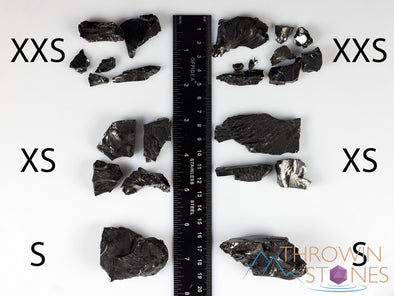 SHUNGITE Raw Crystal from Raquirite, Colombia - Home Decor, Collections, E2084-Throwin Stones