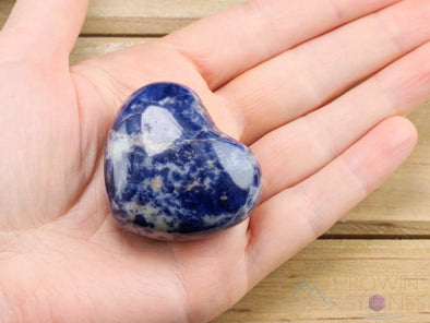 SODALITE Crystal Heart - Self Care, Mom Gift, Home Decor, Healing Crystals and Stones, E1351-Throwin Stones