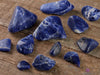 SODALITE Tumbled Stones - Tumbled Crystals, Self Care, Healing Crystals and Stones, E0028-Throwin Stones