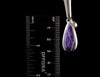 SPURRITE Crystal Pendant - Sterling Silver, Teardrop - Fine Jewelry, Healing Crystals and Stones, 52107-Throwin Stones