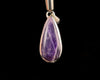 SPURRITE Crystal Pendant - Sterling Silver, Teardrop - Fine Jewelry, Healing Crystals and Stones, 52107-Throwin Stones