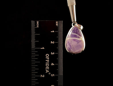 SPURRITE Crystal Pendant - Sterling Silver, Teardrop - Fine Jewelry, Healing Crystals and Stones, 52110-Throwin Stones