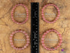 STRAWBERRY QUARTZ Crystal Bracelet - Round Beads - Beaded Bracelet, Handmade Jewelry, Healing Crystal Bracelet, E0984-Throwin Stones