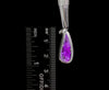 SUGILITE Crystal Pendant - Sterling Silver, Paisley - Handmade Jewelry, Healing Crystals and Stones, 50792-Throwin Stones