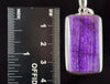 SUGILITE Crystal Pendant - Sterling Silver, Rectangle Cabochon - Fine Jewelry, Healing Crystals and Stones, 54560-Throwin Stones