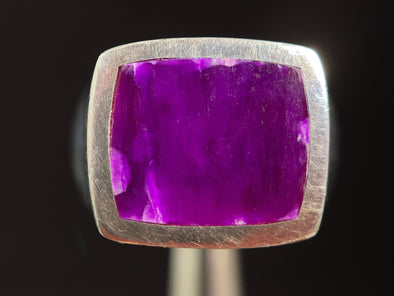 SUGILITE Crystal Ring - Size 5.75, Sterling Silver - Crystal Ring, Cocktail Ring, Boho Jewelry, 5988-Throwin Stones