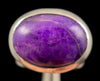 SUGILITE Crystal Ring - Size 7.75, Sterling Silver, Oval - Crystal Ring, Cocktail Ring, Boho Jewelry, 51408-Throwin Stones