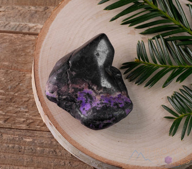 SUGILITE wtih MANGANESE Crystals - Tumbled Healing Stones, Self Care Gift, E0659-Throwin Stones