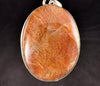 SUNSTONE Crystal Pendant - Sterling Silver, Oval Cabochon - Fine Jewelry, Healing Crystals and Stones, 54204-Throwin Stones