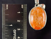 SUNSTONE Crystal Pendant - Sterling Silver, Oval Cabochon - Fine Jewelry, Healing Crystals and Stones, 54205-Throwin Stones