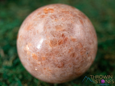 SUNSTONE Crystal Sphere, Large - Crystal Ball, Housewarming Gift, Home Decor, E1121-Throwin Stones