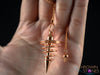 Spiral COPPER Pendulum - Divination, Metaphysical, Healing Crystals and Stones, E2055-Throwin Stones