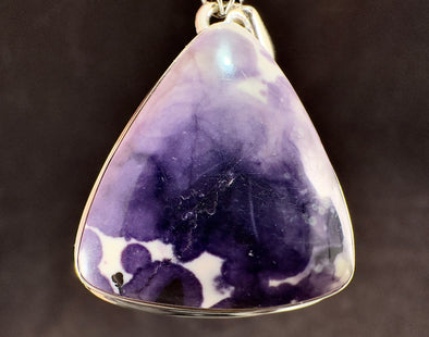 TIFFANY STONE Crystal Pendant - Sterling Silver, Opal Fluorite Bertrandite Beryllium - Fine Jewelry, Healing Crystals and Stones, 54516-Throwin Stones