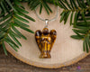 TIGERS EYE Crystal Angel Pendant - Crystal Pendant, Handmade Jewelry, Healing Crystals and Stones, E1553-Throwin Stones
