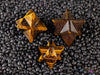 TIGERS EYE Crystal Merkaba - Star, Sacred Geometry, Metaphysical, Healing Crystals and Stones, E1185-Throwin Stones