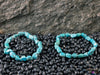 TURQUOISE Crystal Bracelet - Nugget Chip Beads - Beaded Bracelet, Handmade Jewelry, Healing Crystal Bracelet, E2185-Throwin Stones