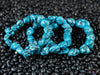 TURQUOISE Crystal Bracelet - Nugget Chip Beads - Beaded Bracelet, Handmade Jewelry, Healing Crystal Bracelet, E2186-Throwin Stones