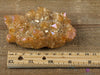 Tangerine AURA QUARTZ Crystal Cluster - Rainbow Quartz Crystal, Spirit Quartz Cluster, Crystal Decor, R0505-Throwin Stones