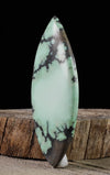 Turquoise VARISCITE Crystal Cabochon - Marquise - Gemstones, Jewelry Making, Crystals, 37248-Throwin Stones