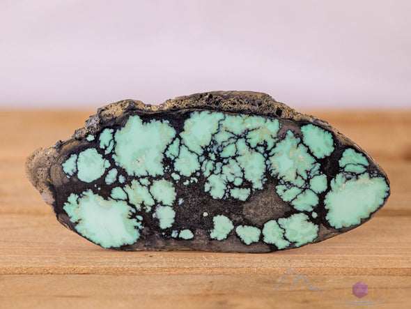 Turquoise VARISCITE Crystal Slab - Jewelry Making, Unique Gift, Home Decor, 40283-Throwin Stones