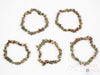 UNAKITE Crystal Bracelet - Chip Beads - Beaded Bracelet, Handmade Jewelry, Healing Crystal Bracelet, E1771-Throwin Stones