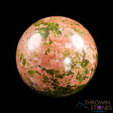 UNAKITE Crystal Sphere - Crystal Ball, Housewarming Gift, Home Decor, E1609-Throwin Stones