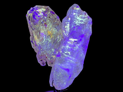 UV Reactive Oil Petroleum QUARTZ Raw Crystal Point - Housewarming Gift, Home Decor, Raw Crystals and Stones, 51628-Throwin Stones