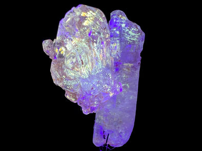 UV Reactive Oil Petroleum QUARTZ Raw Crystal Point - Housewarming Gift, Home Decor, Raw Crystals and Stones, 51628-Throwin Stones