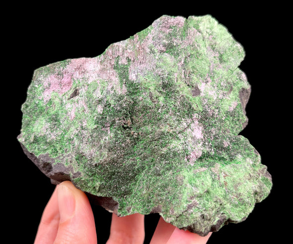 UVAROVITE Raw Crystal Cluster Druzy - Rare Calcium Chromium Green Garnet Stone - Home Decor, Raw Crystals and Stones, 51665-Throwin Stones