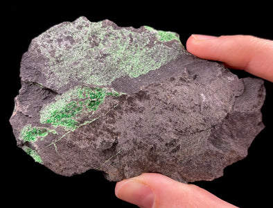 UVAROVITE Raw Crystal Cluster Druzy - Rare Calcium Chromium Green Garnet Stone - Home Decor, Raw Crystals and Stones, 51668-Throwin Stones