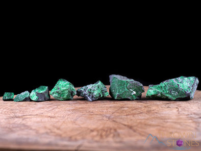 UVAROVITE Raw Crystal Cluster Druzy - Thick, Rare Calcium Chromium Green Garnet Stone - Home Decor, Raw Crystals and Stones, E1996-Throwin Stones