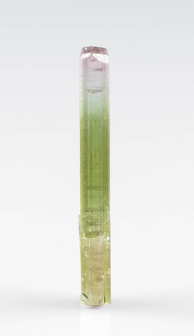 Watermelon TOURMALINE Raw Crystal Pendant - Elbaite - Birthstone, Gemstone, Jewelry Making, 37715-Throwin Stones
