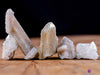 White ANGEL AURA QUARTZ Crystals - Rainbow Quartz Crystals, Spirit Quartz, Crystal Decor, E2018-Throwin Stones