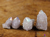 White Angel AURA QUARTZ Crystal - Lotus - Rainbow Quartz Crystal, Spirit Quartz, Crystal Decor, E2005-Throwin Stones