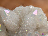 White Angel AURA QUARTZ - Rainbow Quartz Crystal, Spirit Quartz, Crystal Decor, 46689-Throwin Stones