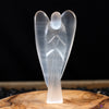 White SELENITE Crystal Angel - Guardian Angel Figurines, Home Decor, Healing Crystals and Stones, E2180-Throwin Stones