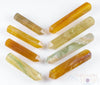 YELLOW FLUORITE Crystal Massage Wand - Crystal Wand, Self Care, Healing Crystals and Stones, E1132-Throwin Stones