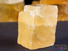 Yellow CALCITE Raw Crystal - Large Rhombohedron - Metaphysical, Home Decor, Raw Crystals and Stones, E1056-Throwin Stones