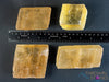 Yellow CALCITE Raw Crystal - Medium Rhombohedron - Metaphysical, Home Decor, Raw Crystals and Stones, E1055-Throwin Stones