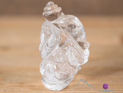 CLEAR HIMALAYAN QUARTZ Crystal Ganesha - Lord Ganesh Statue, Crystal Carving, Home Decor, Healing Crystals and Stones, 40697