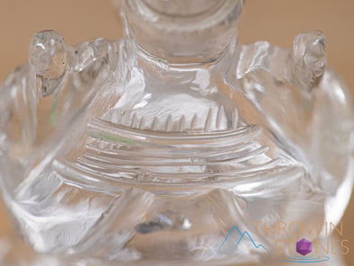 CLEAR HIMALAYAN QUARTZ Crystal Ganesha - Lord Ganesh Statue, Crystal Carving, Home Decor, Healing Crystals and Stones, 40697