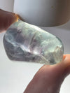 Banded Fluorite LRG Tumbled Stone Chian A0087-Throwin Stones