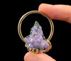 Grape Agate Electroplated Pendant A0093-Throwin Stones