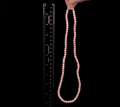 Rhodochrosite 3x Bracelet or Necklace (Stretchy) A0073-Throwin Stones